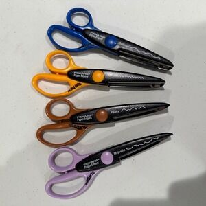 Fiskars Paper Edgers Craft Scissors Set 4pc Mixed Scrapbooking